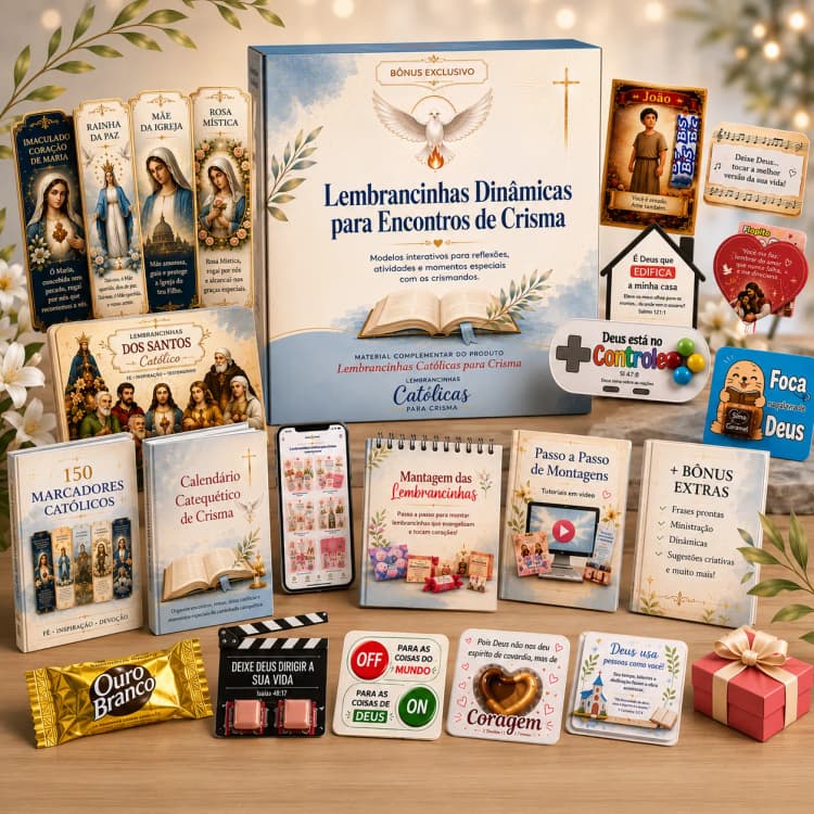 Lembrancinhas para Crisma