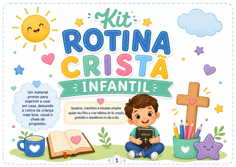 Kit Rotina Cristã