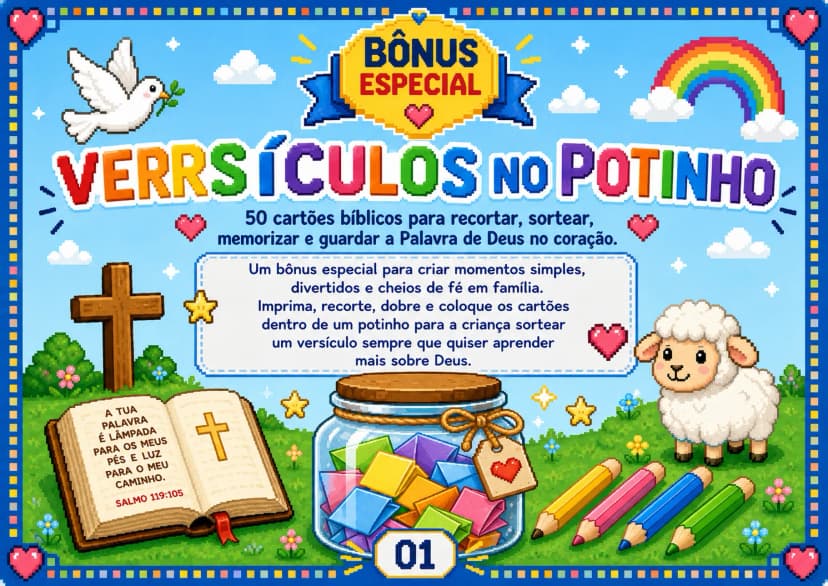 Versículos no Potinho